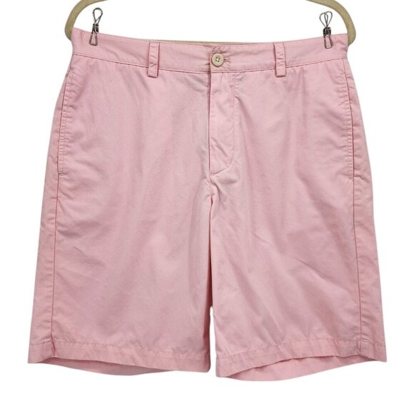 Vineyard Vines Club Short 9" Summer Twill Pink Shorts Mens 32 - Picture 1 of 10
